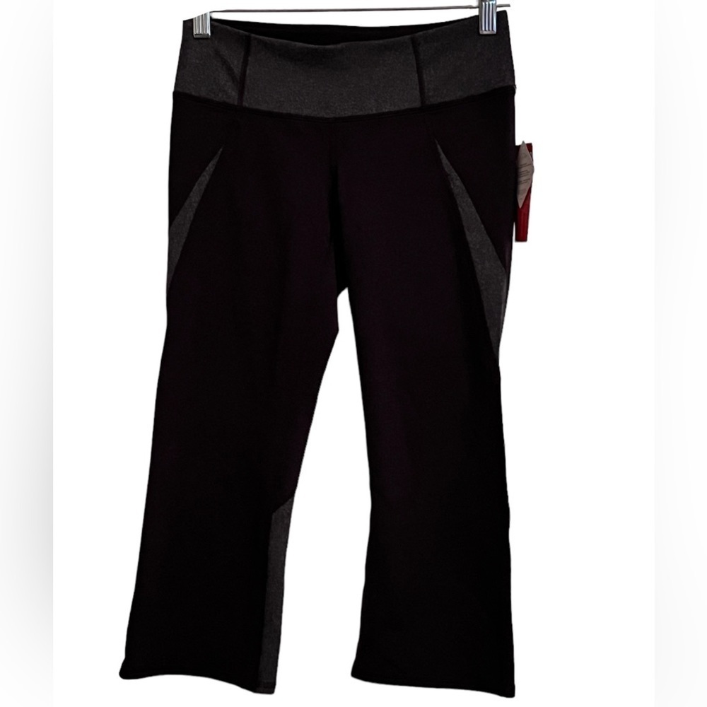 NWT Athleta Ananda Split Crop Yoga Leggings sz XSP - Picture 2 of 4